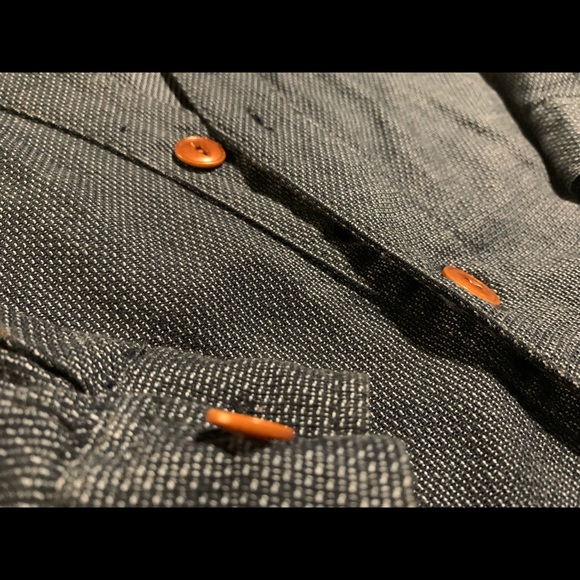 JCREW navy blue CARDIGAN sz Small - Picture 3 of 5